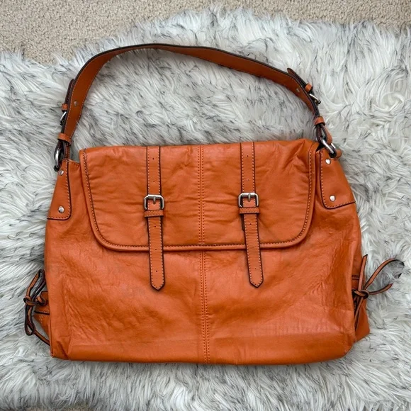 Orange Shoulder Bag - Picture 1 of 8